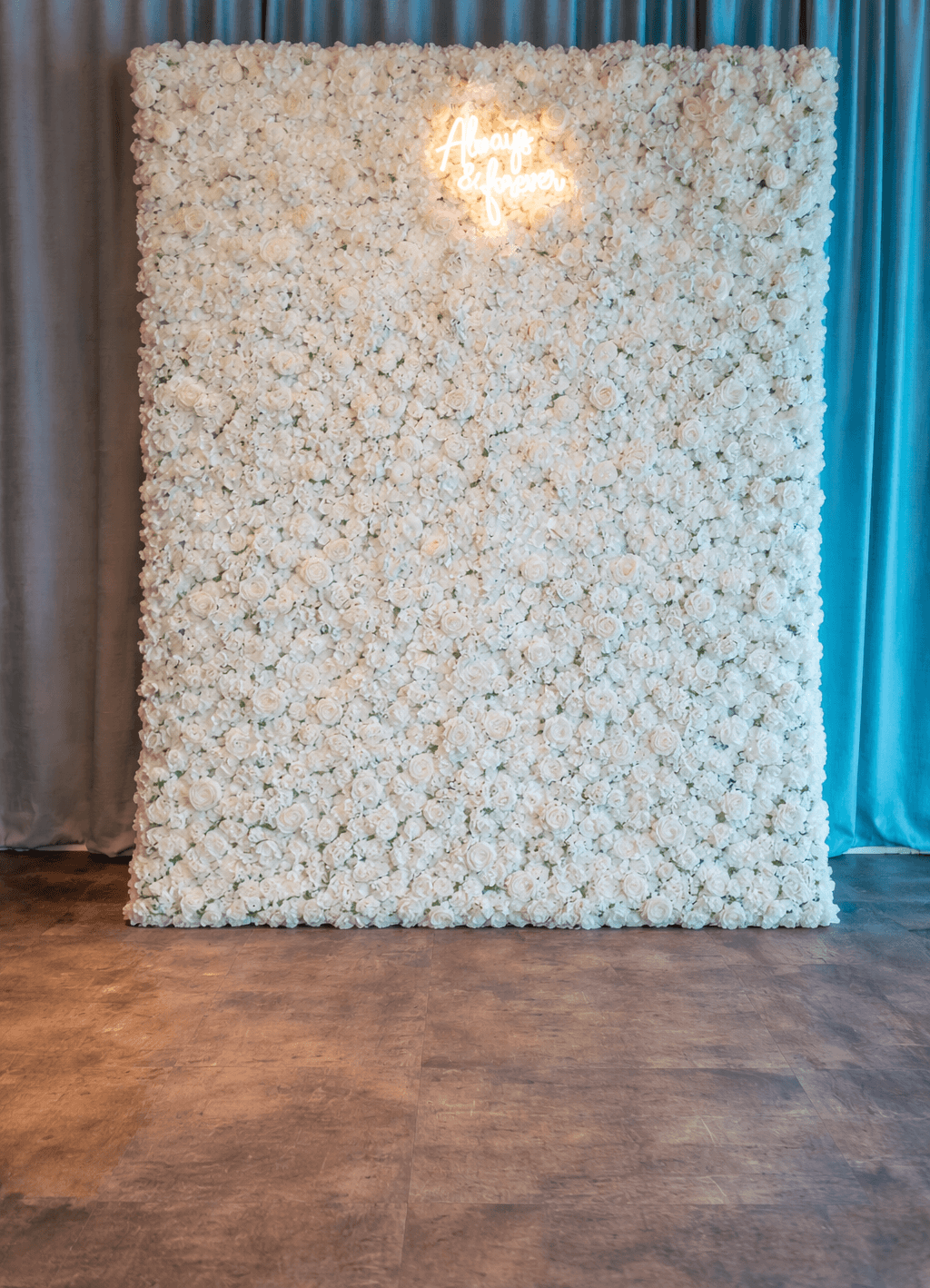 White Flower Wall