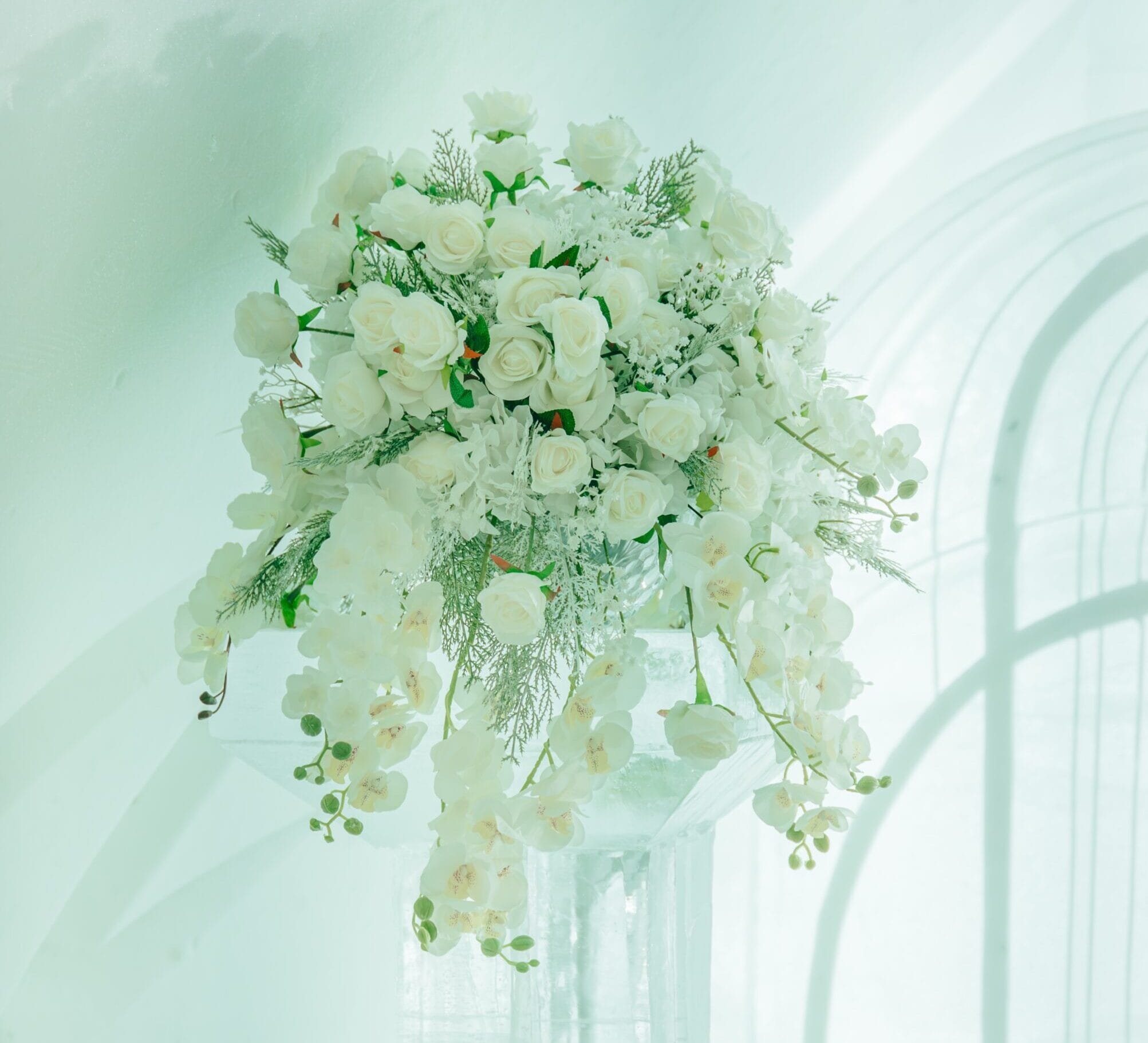 Elegant Floral Pot