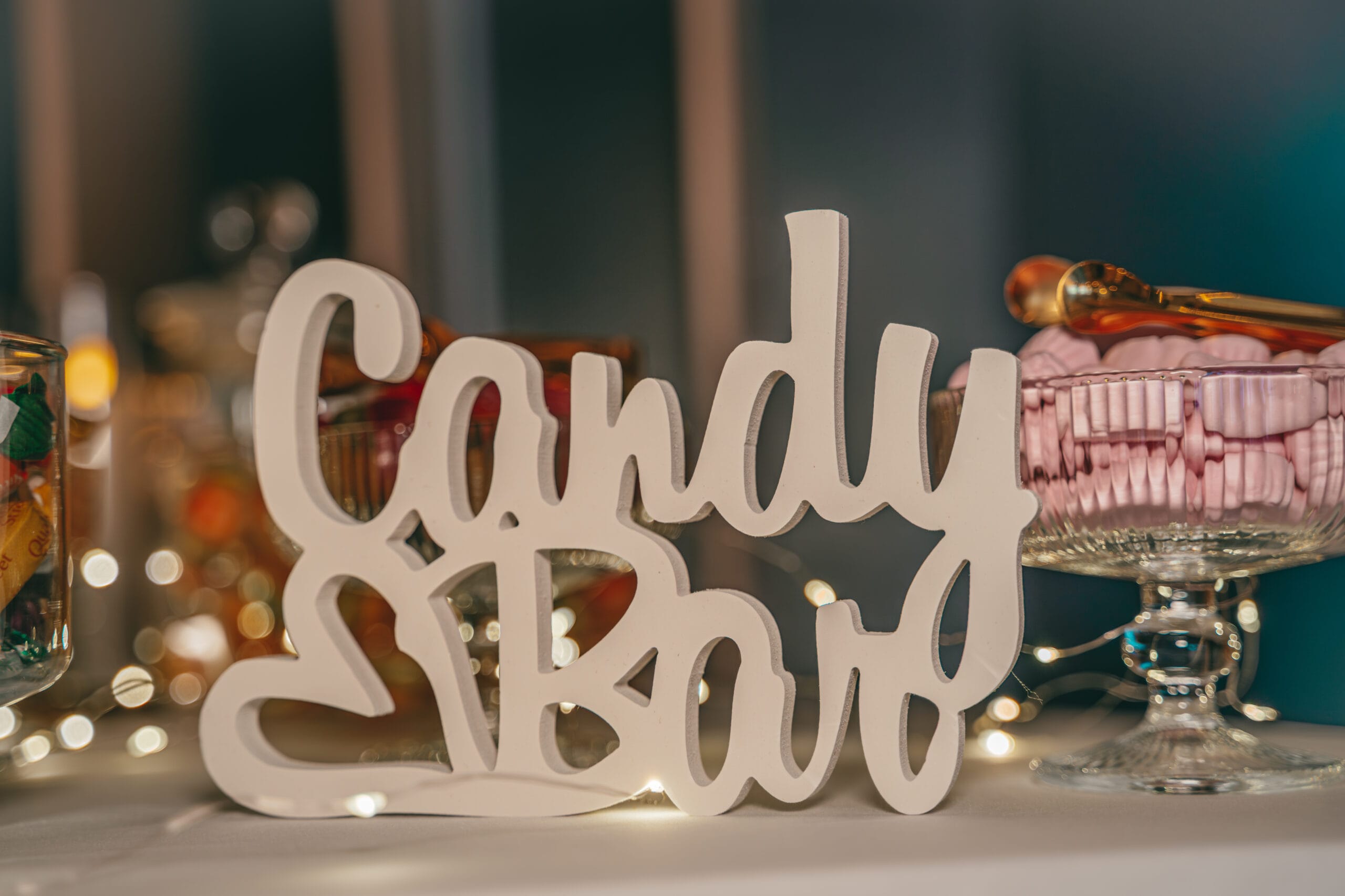Candy Bar Sign