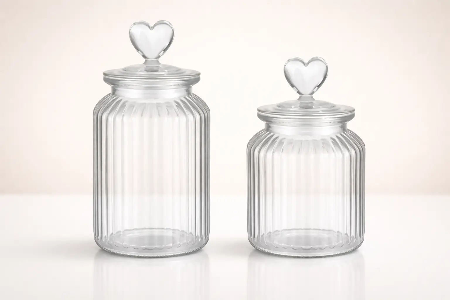 Glass Jars with Lid