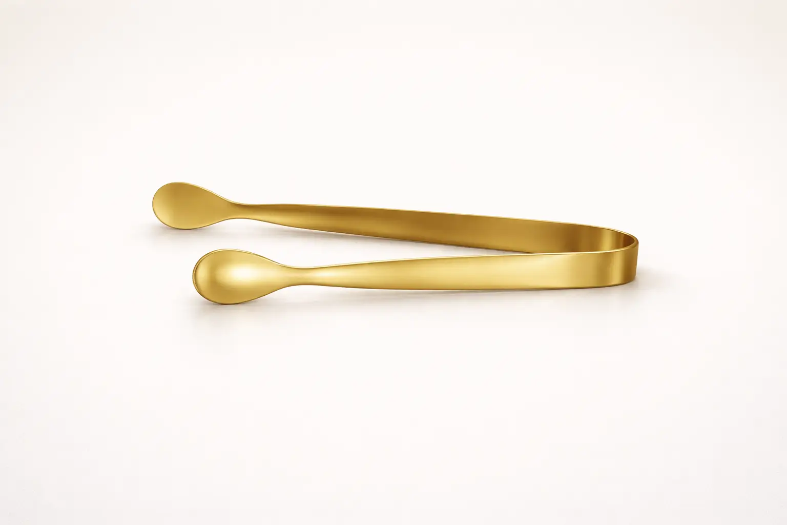 Golden Heart Serving Tongs