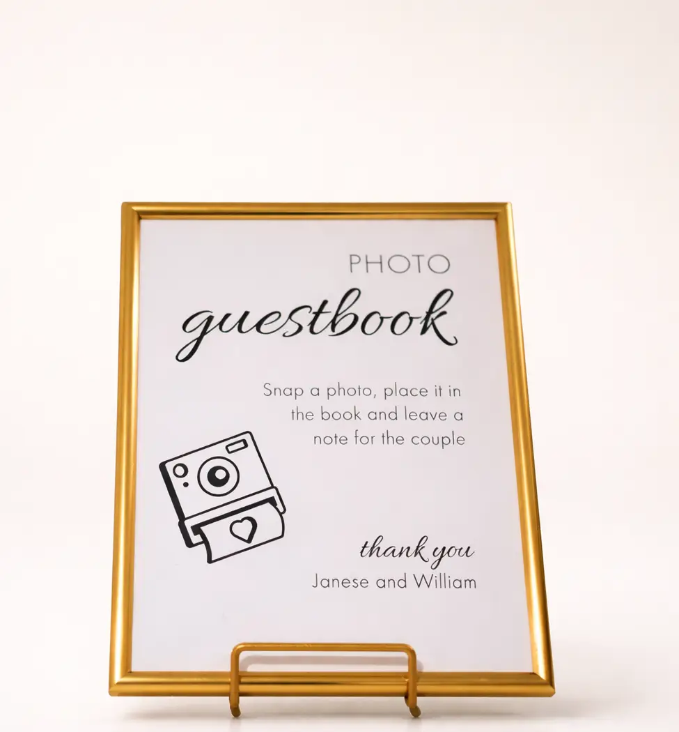 Photo Station Sign