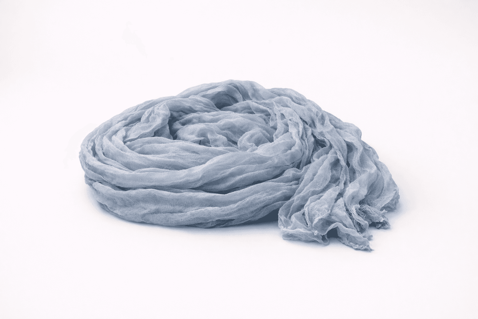 Gray Blue Table Runner